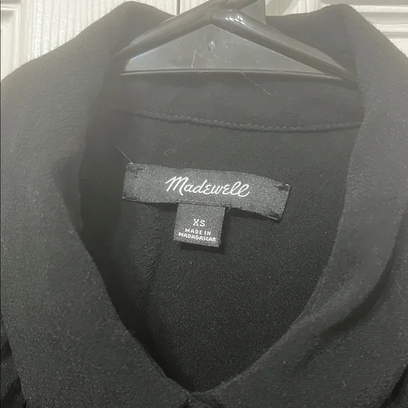 Madewell Black Button-Down Shirt - Picture 4 of 5